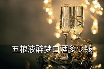 五糧液醉夢白酒多少錢