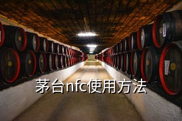 茅臺(tái)nfc使用方法