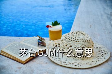 茅臺(tái)GJM什么意思