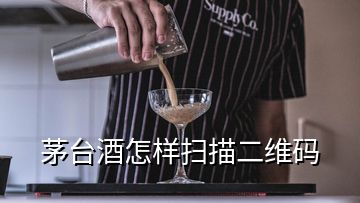 茅臺(tái)酒怎樣掃描二維碼