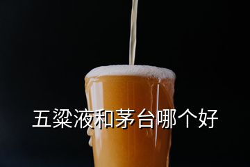 五粱液和茅臺哪個好