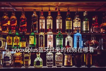 vivox6plus藍(lán)牙過(guò)來(lái)的視頻在哪看