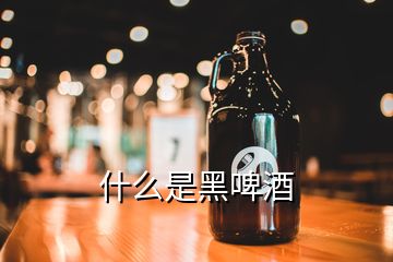 什么是黑啤酒