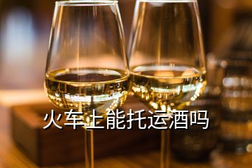 火車(chē)上能托運(yùn)酒嗎