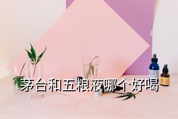 茅臺(tái)和五糧液哪個(gè)好喝