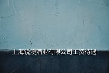 上海銳澳酒業(yè)有限公司工資待遇