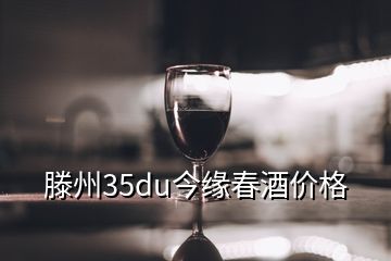 滕州35du今緣春酒價格