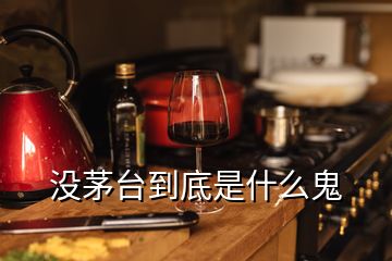 沒茅臺(tái)到底是什么鬼