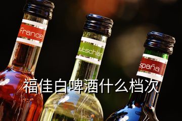 福佳白啤酒什么檔次