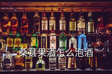 桑葚果酒怎么泡酒