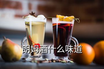 朗姆酒什么味道