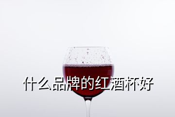 什么品牌的紅酒杯好