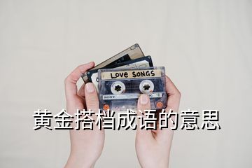 黃金搭檔成語的意思