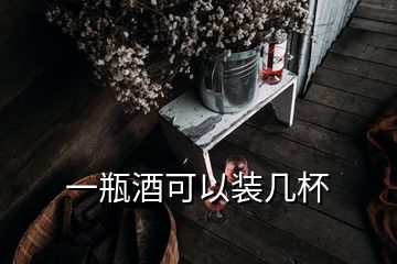 一瓶酒可以裝幾杯