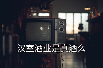 漢室酒業(yè)是真酒么