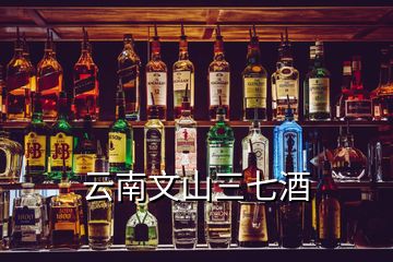 云南文山三七酒