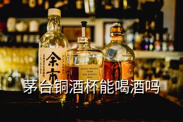 茅臺(tái)銅酒杯能喝酒嗎