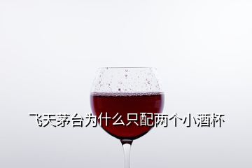 飛天茅臺(tái)為什么只配兩個(gè)小酒杯