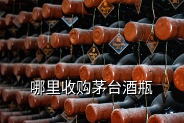 哪里收購茅臺酒瓶