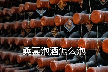 桑葚泡酒怎么泡