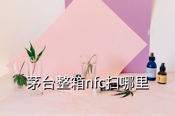 茅臺(tái)整箱nfc掃哪里