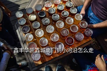 鑫豐華凱鑫城南門到小河沿怎么走