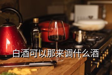 白酒可以那來調(diào)什么酒