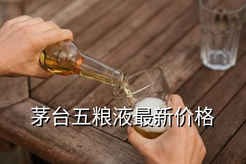 茅臺五糧液最新價格