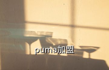 puma加盟