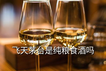 飛天茅臺(tái)是純糧食酒嗎