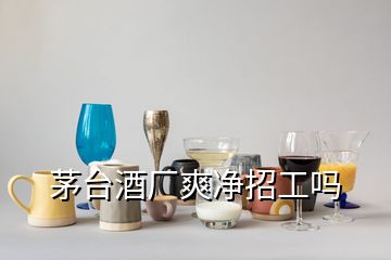 茅臺酒廠爽凈招工嗎