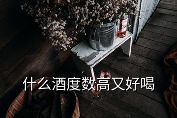 什么酒度數(shù)高又好喝