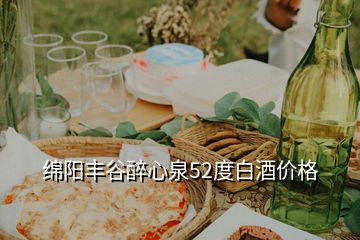 綿陽豐谷醉心泉52度白酒價格