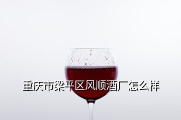 重慶市梁平區(qū)風順酒廠怎么樣