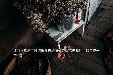 請問下貴酒廠收純糧食白酒嗎如果有需要我們可以合作一下  搜