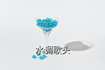 水調(diào)歌頭