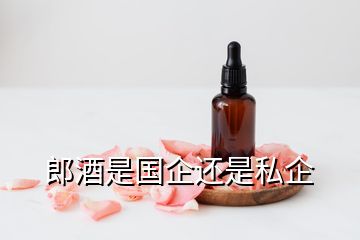 郎酒是國企還是私企