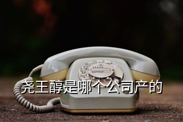 堯王醇是哪個(gè)公司產(chǎn)的