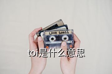 toi是什么意思