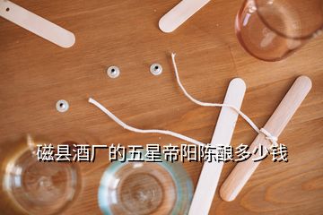 磁縣酒廠的五星帝陽陳釀多少錢