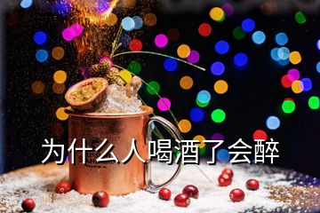 為什么人喝酒了會(huì)醉