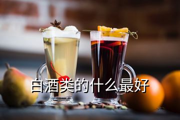 白酒類的什么最好