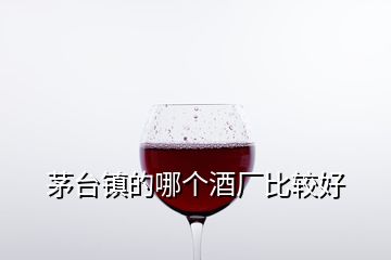 茅臺鎮(zhèn)的哪個酒廠比較好