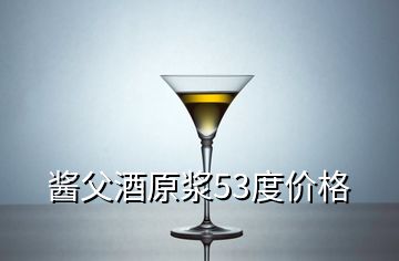 醬父酒原漿53度價(jià)格