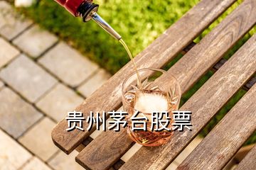 貴州茅臺(tái)股票