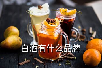 白酒有什么品牌