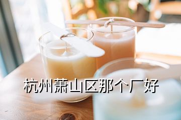 杭州蕭山區(qū)那個廠好