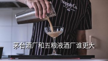 茅臺酒廠和五糧液酒廠誰更大