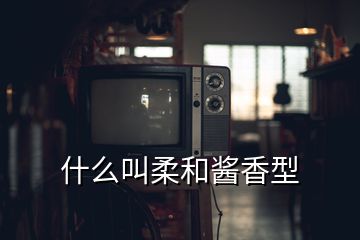 什么叫柔和醬香型