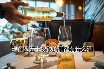 現(xiàn)在四五十塊錢的酒都有什么酒